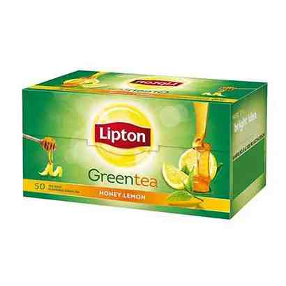 Lipton Green Tea Bag Honey and Lemon